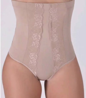 Kit 2 Calcinhas Cinta Modeladora em Renda Suplex Pós Parto - MM119