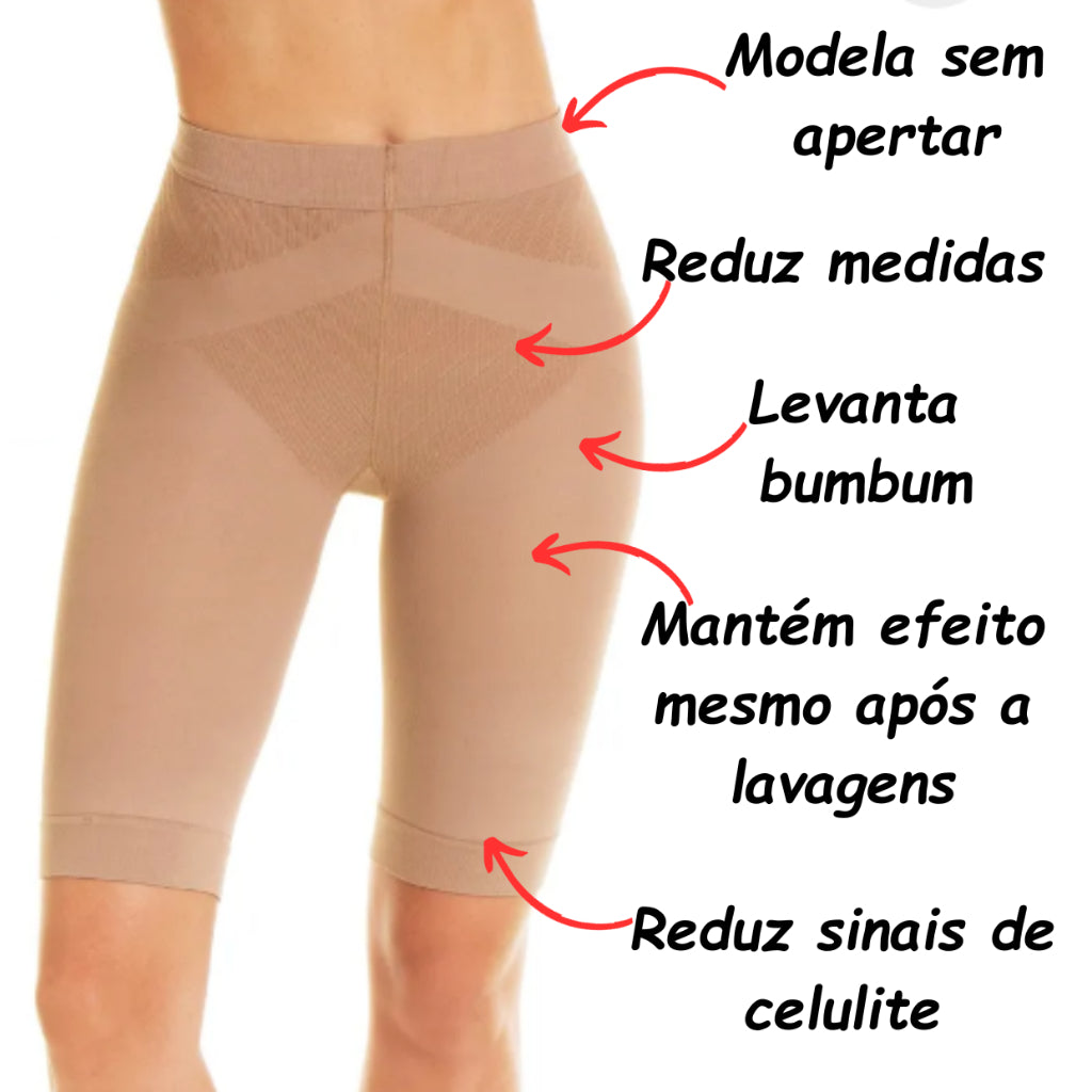 Bermuda Modeladora Trifil - Reduz Celulite - MM159