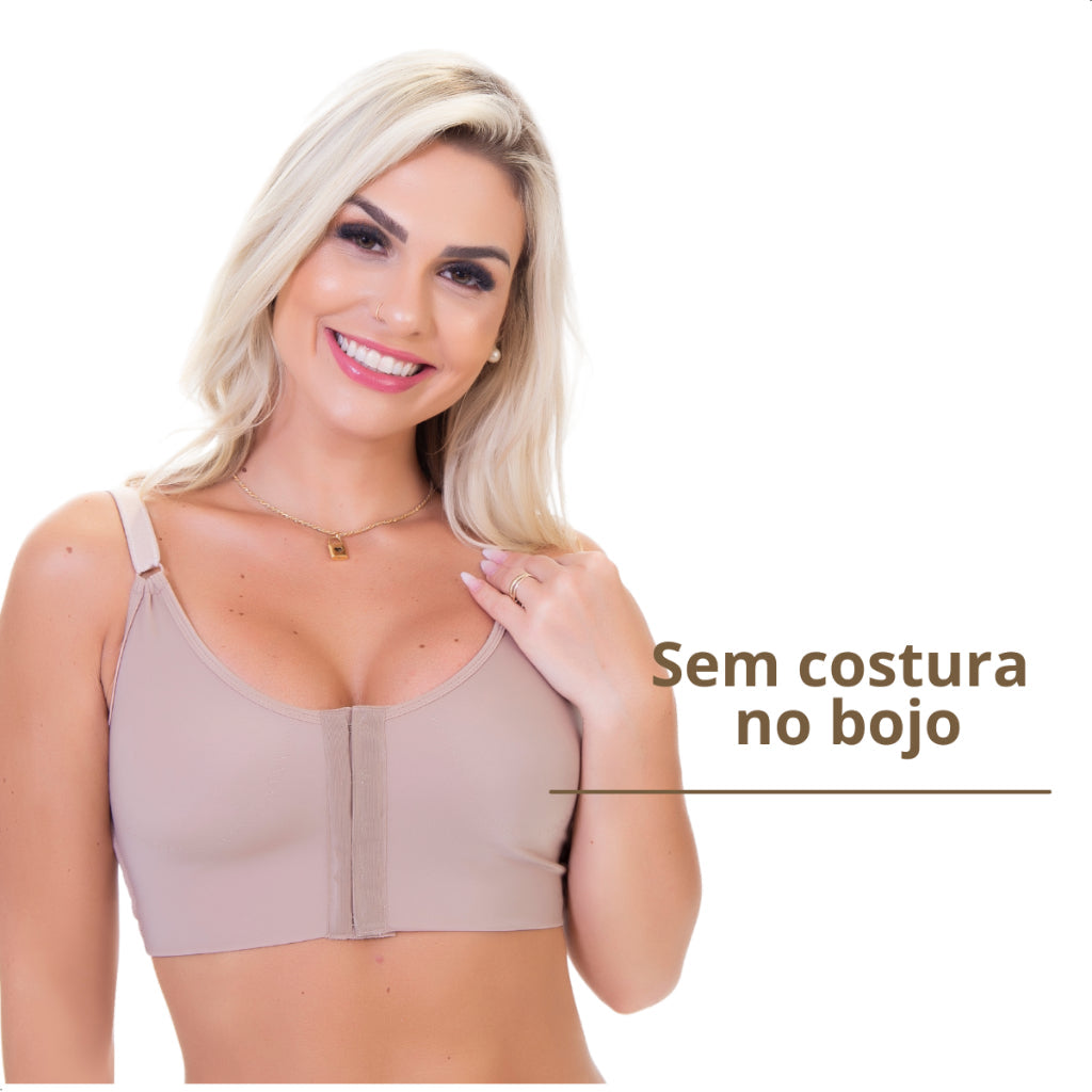 Sutiã Pós-Cirúrgico Modelador Alta Compressão - MM134