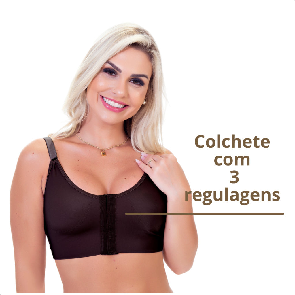 Sutiã Pós-Cirúrgico Modelador Alta Compressão - MM134