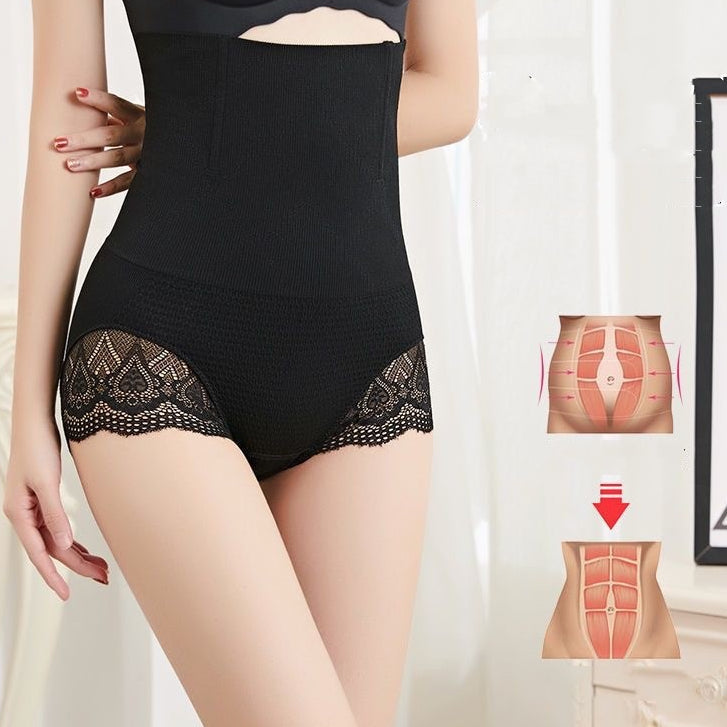 Calcinha Modeladora com Renda e Barbatanas - MM106
